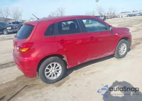 2011 Mitsubishi Outlander Sport Es z USA, uszkodzony, nr VIN JA4AP3AU6BZ003691